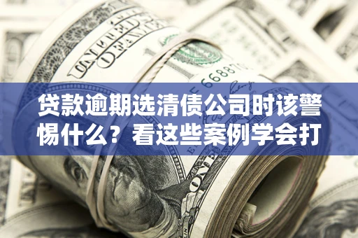 济南贷款逾期选清债公司时该警惕什么？看这些案例学会打翻身仗