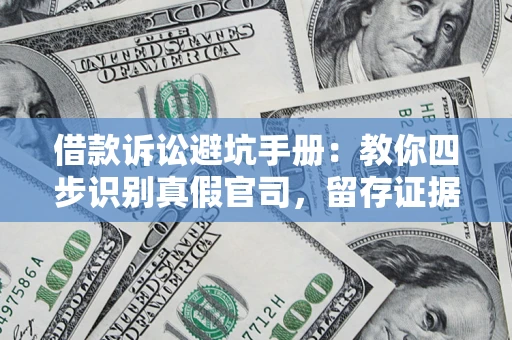 济南借款诉讼避坑手册：教你四步识别真假官司，留存证据不踩雷