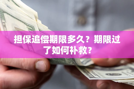 济南担保追偿期限多久？期限过了如何补救？