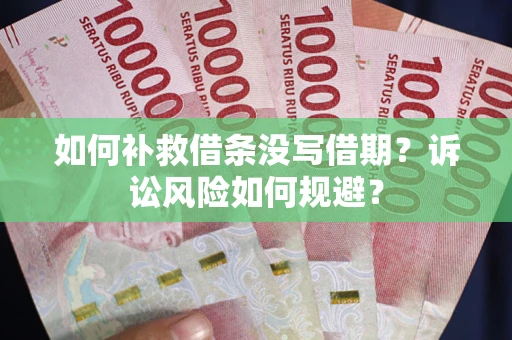 济南如何补救借条没写借期？诉讼风险如何规避？