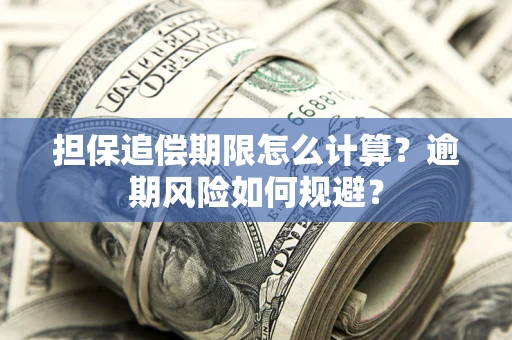 济南担保追偿期限怎么计算？逾期风险如何规避？